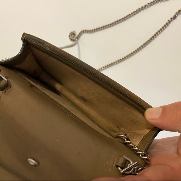 GUCCI MINI DIONYSUS SUPER BEIGE GG SUPREME CANVAS CROSS BODY BAG - Picture 11 of 16